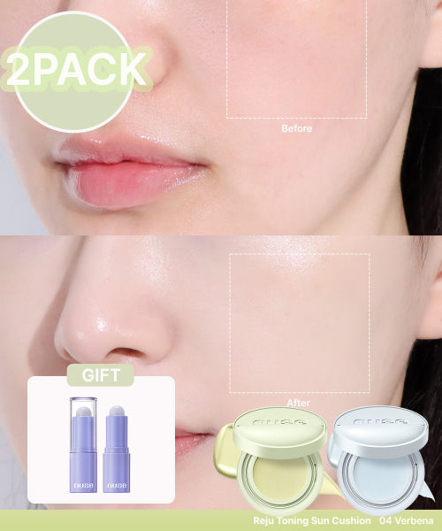 NUSE NUSE Reju Toning Sun Cushion SPF 50+ (2 Pack)