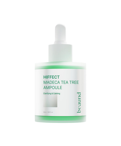 BEAUND Hi-Fact Madeca Tea Tree Ampoule Soothing Trouble Care