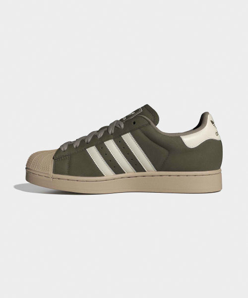 ADIDAS ADIDAS Superstar II Sneakers - Olive:White:Stone Khaki