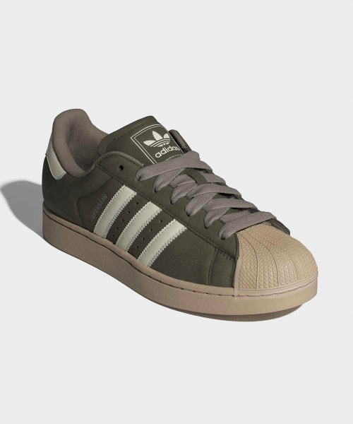 ADIDAS ADIDAS Superstar II Sneakers - Olive:White:Stone Khaki