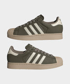 ADIDAS ADIDAS Superstar II Sneakers - Olive:White:Stone Khaki