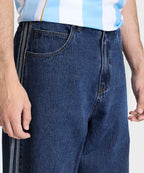 ADIDAS ADIDAS Firebird Denim Pants - Blue
