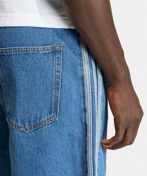 ADIDAS ADIDAS Firebird Denim Short Pants - Blue