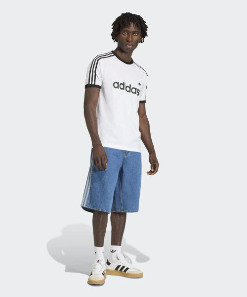 ADIDAS ADIDAS Firebird Denim Short Pants - Blue