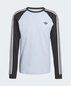 ADIDAS ADIDAS 3-Stripe Long Sleeve T-Shirt - Size