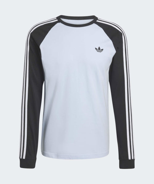 ADIDAS ADIDAS 3-Stripe Long Sleeve T-Shirt - Size