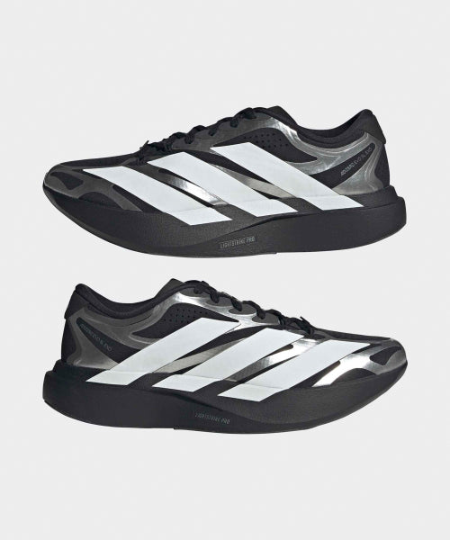 ADIDAS ADIDAS Adizero EVO SL EXO Shoes - Black:White:Iron Metallic