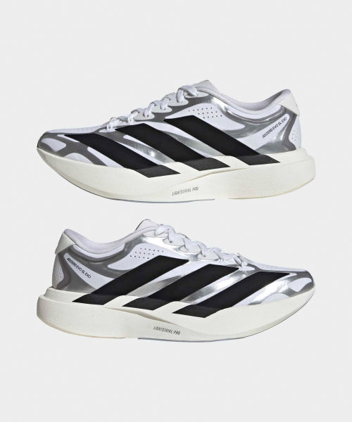 ADIDAS ADIDAS Adizero EVO SL EXO Shoes - White:Black:Iron Metallic