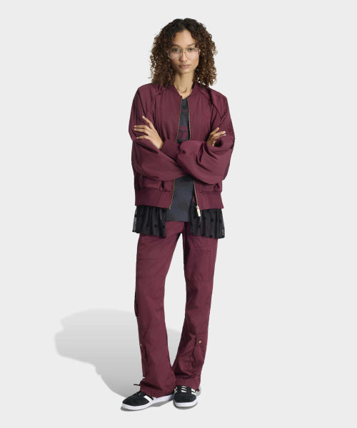 ADIDAS ADIDAS Bomber Jacket - Maroon