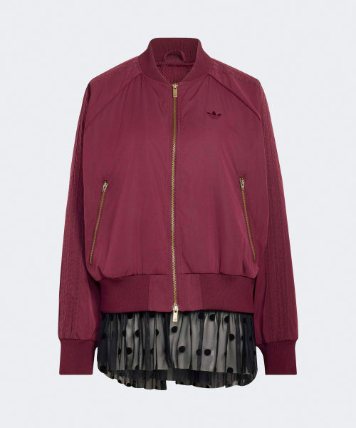 ADIDAS ADIDAS Bomber Jacket - Maroon