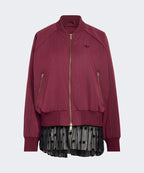 ADIDAS ADIDAS Bomber Jacket - Maroon
