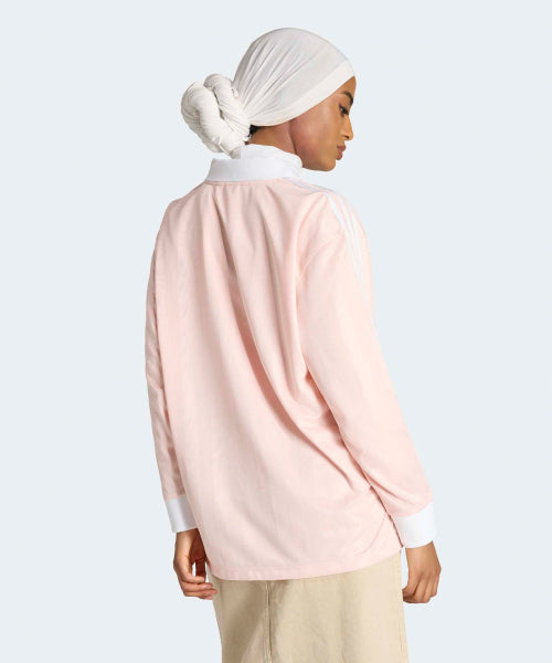 ADIDAS ADIDAS Soccer Long Sleeve T-Shirt - Sandy Pink