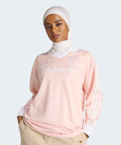 ADIDAS ADIDAS Soccer Long Sleeve T-Shirt - Sandy Pink