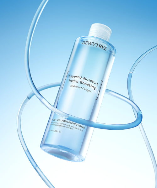 Dewytree Aqua Collagen Peptide Toner 300ml x 2 (Toner 9ml provided)