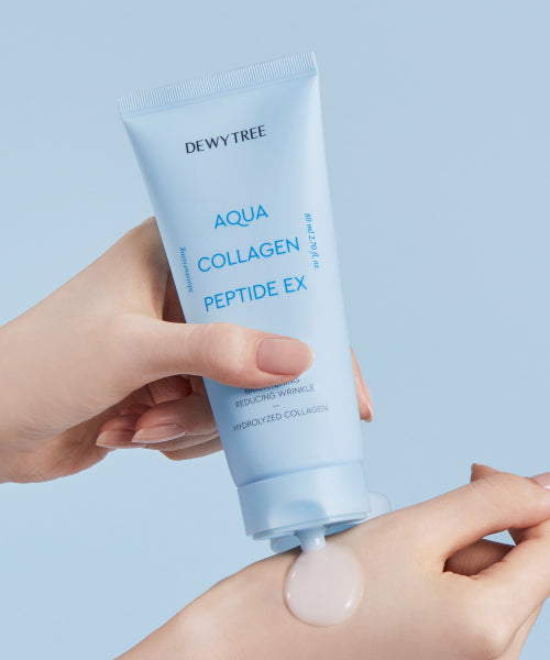 Dewytree Dewytree Aqua Collagen Peptide Toner 300ml + Cream 80ml Set