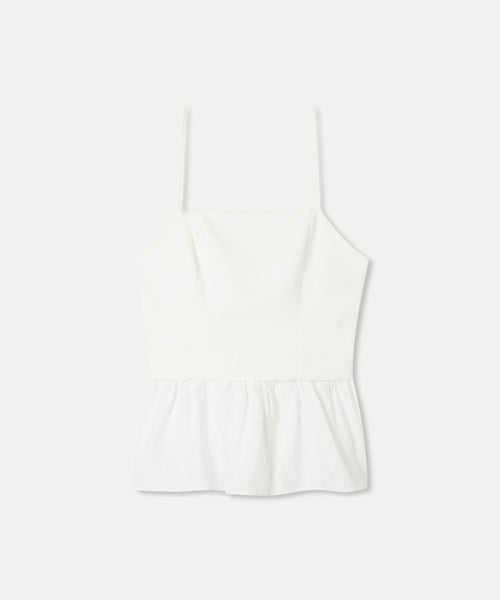 MIXXO MIXXO T-Shirt Hem Ruffle Bustier