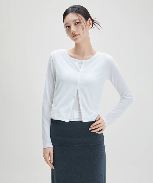 MIXXO MIXXO T-Shirt Cardigan Type