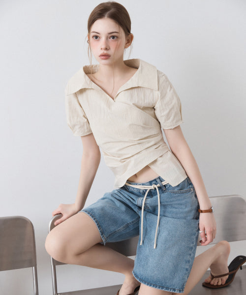 MIXXO MIXXO Bermuda Denim Shorts
