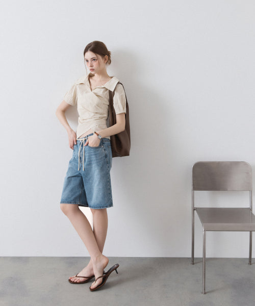 MIXXO MIXXO Bermuda Denim Shorts