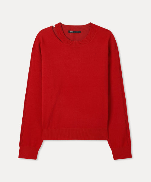 MIXXO MIXXO Neck Point Pullover Size S