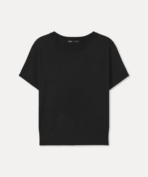 MIXXO MIXXO Knitwear Round Neck Short Sleeve Pullover