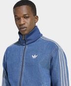 ADIDAS ADIDAS Denim Firebird Track Top - Blue
