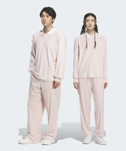 ADIDAS ADIDAS Firebird velor track pants - Sandy pink