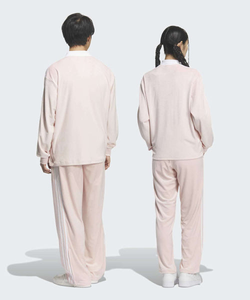ADIDAS ADIDAS Firebird velor track pants - Sandy pink