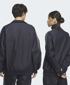 ADIDAS ADIDAS Denim Firebird Track Top - Indigo Denim