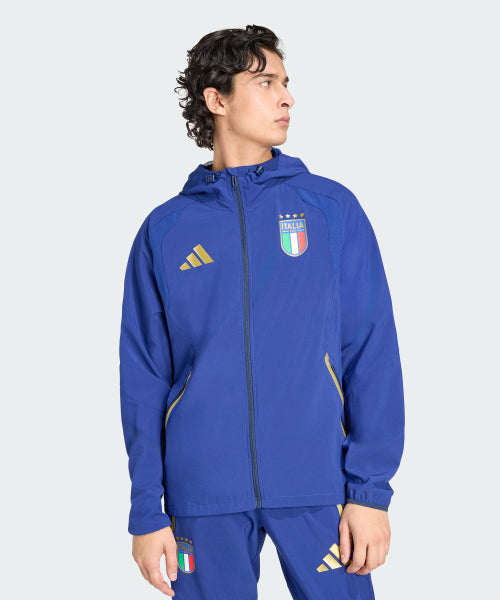 ADIDAS ADIDAS Italy Tiro Travel Full Length Zipper Windbreaker
