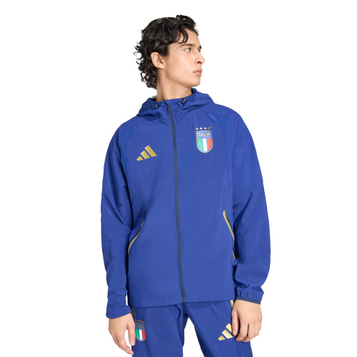 ADIDAS ADIDAS Italy Tiro Travel Full Length Zipper Windbreaker