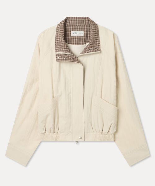 MIXXO MIXXO Jacket High Neck Check