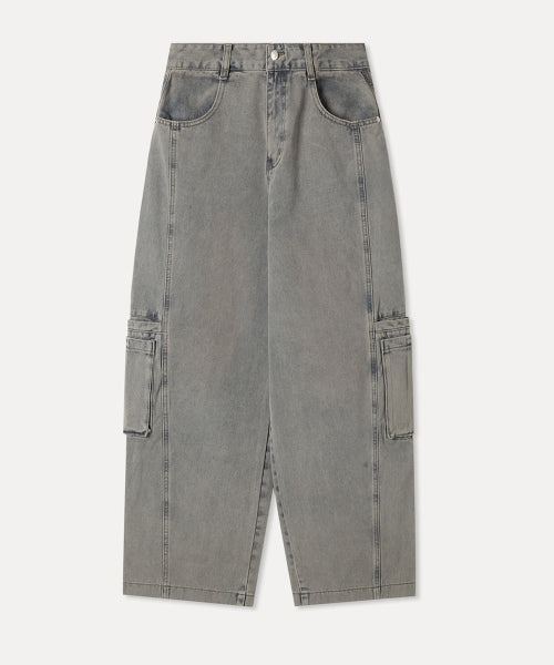 MIXXO MIXXO Balloon Cargo Denim Women C