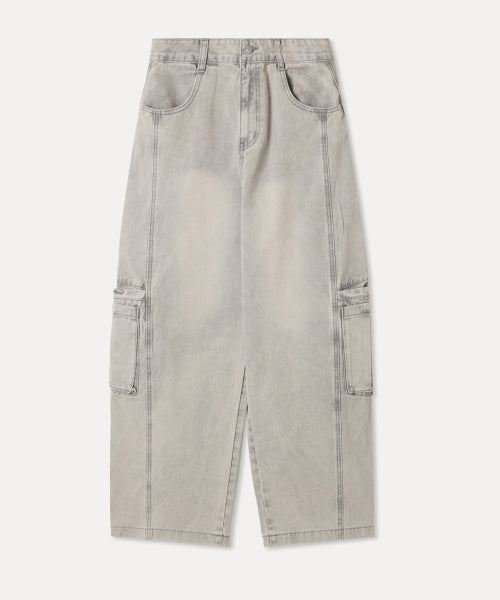 MIXXO MIXXO Balloon Cargo Denim Women C