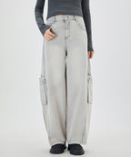 MIXXO MIXXO Balloon Cargo Denim Women C