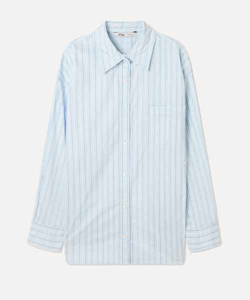 MIXXO MIXXO Striped Wrap Shirt C
