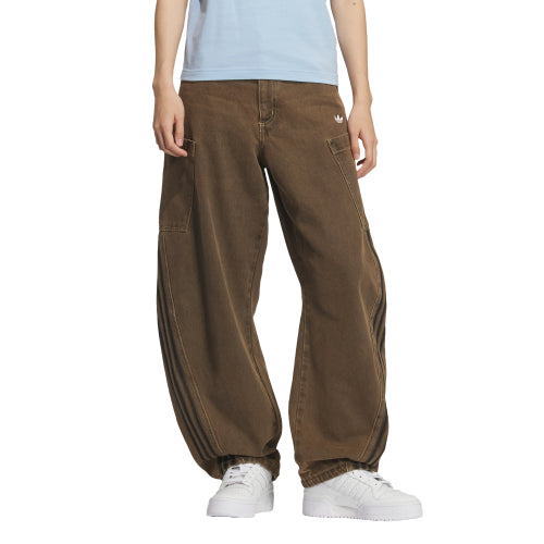 ADIDAS ADIDAS Denim Pants - Brown Denim