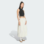 ADIDAS ADIDAS Balloon Long Skirt - White