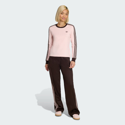 ADIDAS ADIDAS T-Shirt Long Sleeve Slim Fit - Sandy Pink