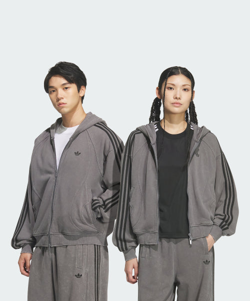 ADIDAS ADIDAS Team Geist Full Zip Hoodie - Size