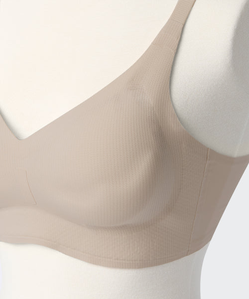 MUSINSA STANDARD WOMAN MUSINSA STANDARD WOMAN Women's Seamless Volume Boost Bra (Beige)