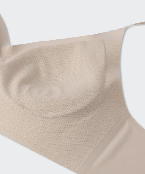 MUSINSA STANDARD WOMAN MUSINSA STANDARD WOMAN Women's Seamless Volume Boost Bra (Beige)