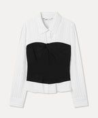 MIXXO MIXXO Twisted Bustier Blouse C