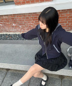 MIXXO MIXXO Hoodie Color Combination Jumper (C)