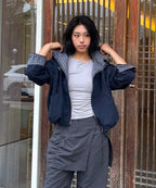 MIXXO MIXXO Hoodie Color Combination Jumper (C)