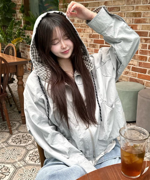 MIXXO MIXXO Hoodie Color Combination Jumper (C)