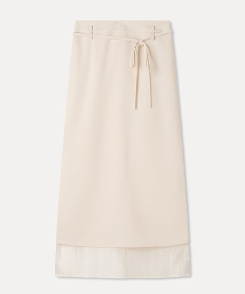 MIXXO MIXXO Belted Layered Skirt C/S