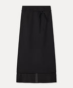 MIXXO MIXXO Belted Layered Skirt C/S