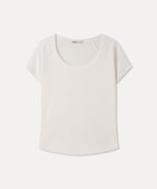 MIXXO MIXXO T-Shirt Ribbed U-neck (Size S)