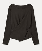 MIXXO MIXXO Wrap Button Pullover Women S